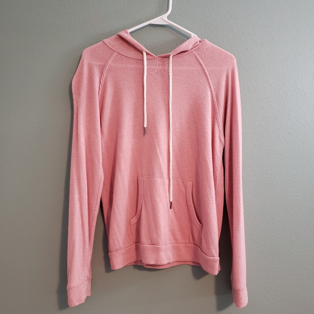 F21 Lightweight Pink hoodie